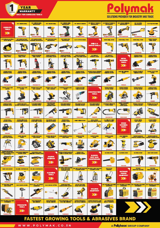 Polymak Power Tools Range Poster